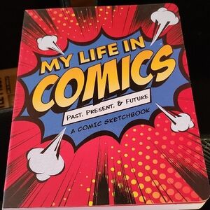 Comic Sketchbook with Dynamic Cover